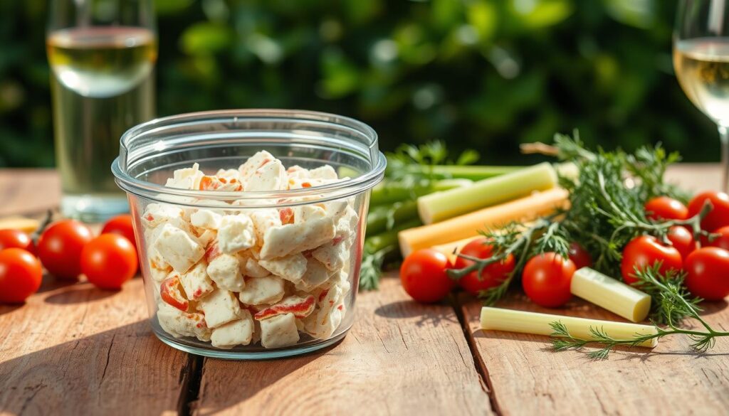 Summer Crab Salad Storage Tips