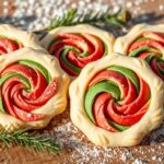 This Christmas pinwheel cookie recipe was handed down by my 'Baba' (Ukrainian fo